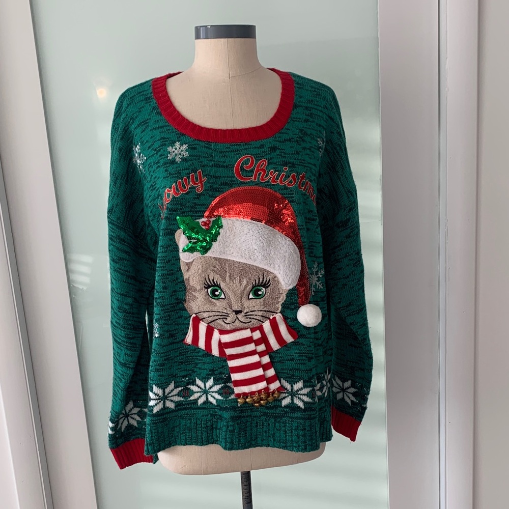 Blizzard Bay Festive Christmas Sweater, NWT, size XL